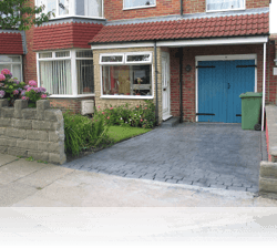 PROJECT 2 - AFTER - Country Cobble Driveway Platinum